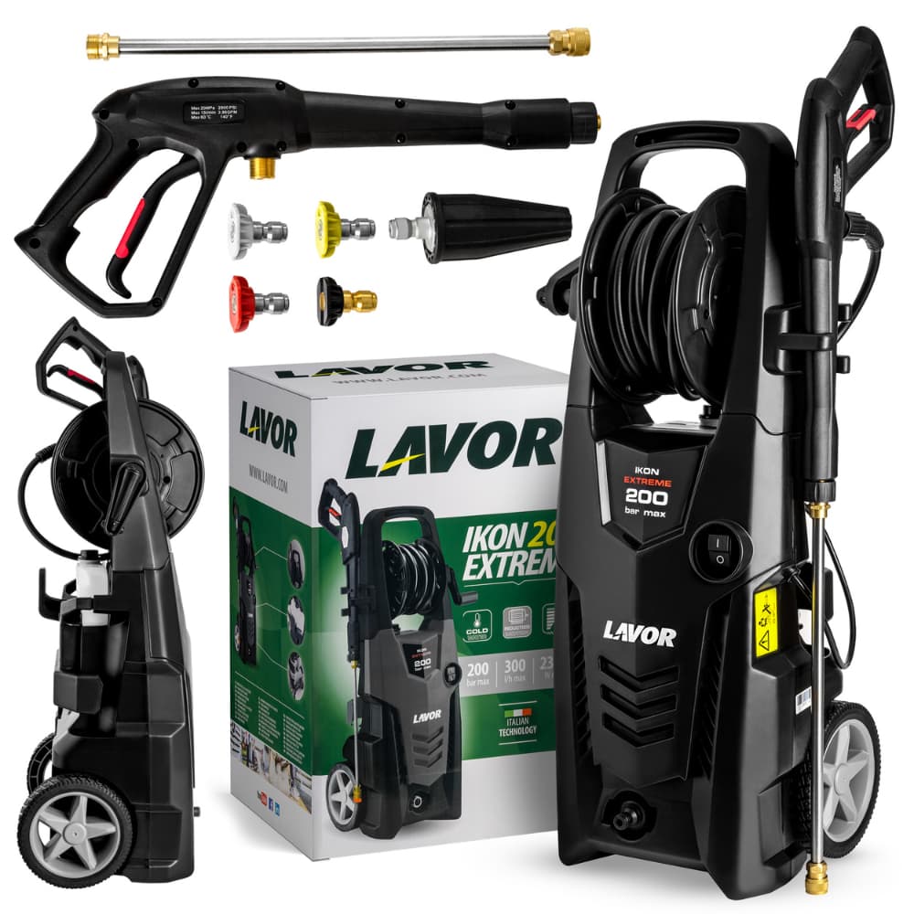 1 Myjka ciśnieniowa LAVOR IKON 200 Extreme 230/50 BLACK