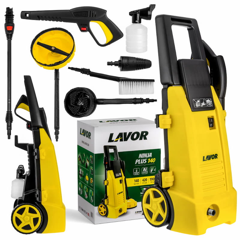 pestar-pl-min Ninja Plus 140 Myjka ciśnieniowa (1900 W, 140 bar) Lavor